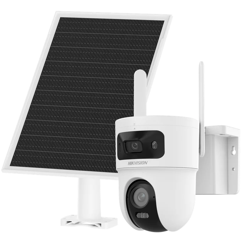 Caméra Solaire PTZ Double Objectif 4G Autonome
